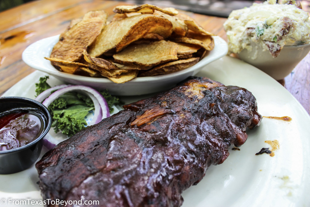 The Gristmill - Baby Back Ribs with Gristmill Fries ...